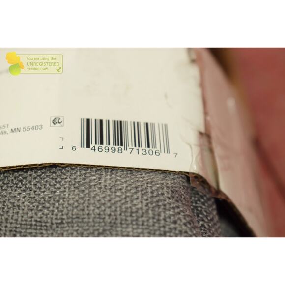 Threshold 50x63" Blackout Aruba Tie-Top Curtain Panel Gray* - Picture 6 of 6